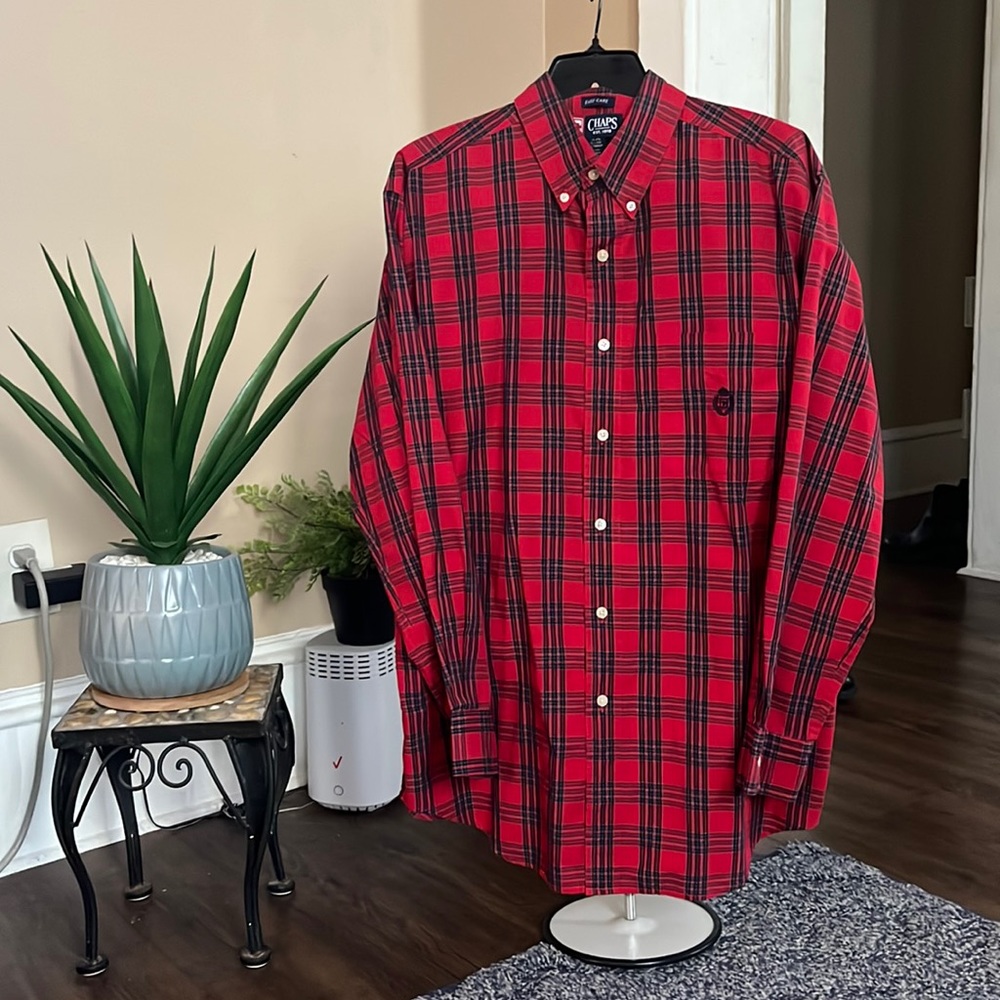 Mens Chaps Long Sleeve Shirt